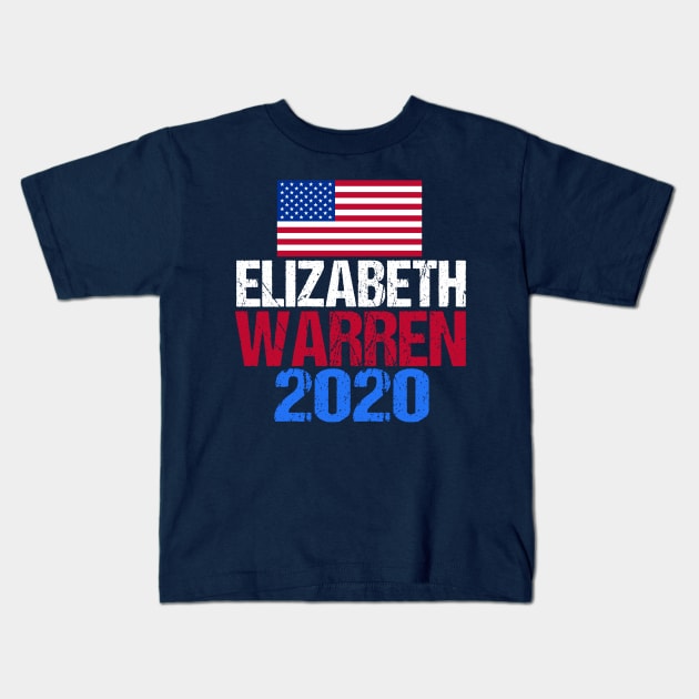 Elizabeth Warren For President 2020 Kids T-Shirt by epiclovedesigns